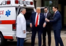 🚨 20 minutes ago, Trump arrived at the hospital…See more